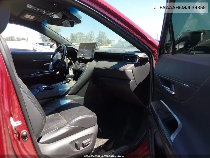 2021 Toyota Venza Xle VIN: JTEAAAAH6MJ034855 Lot: 45547054