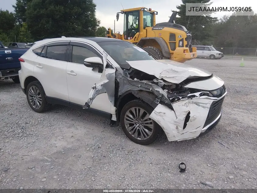 2021 Toyota Venza Limited VIN: JTEAAAAH9MJ059605 Lot: 45549985