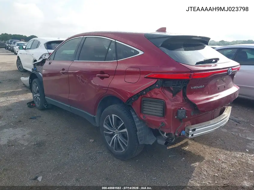 2021 Toyota Venza Le VIN: JTEAAAAH9MJ023798 Lot: 45561582