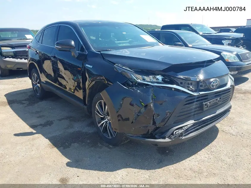 2021 Toyota Venza Le VIN: JTEAAAAH4MJ000784 Lot: 45573683