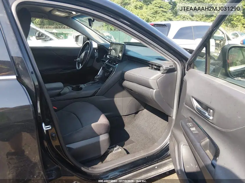 2021 Toyota Venza Le VIN: JTEAAAAH2MJ031290 Lot: 45575553