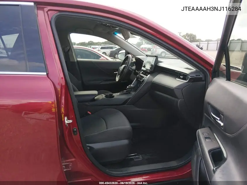 2022 Toyota Venza Le VIN: JTEAAAAH3NJ116284 Lot: 45432820