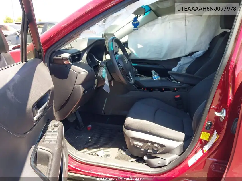 2022 Toyota Venza Le VIN: JTEAAAAH6NJ097973 Lot: 45554153