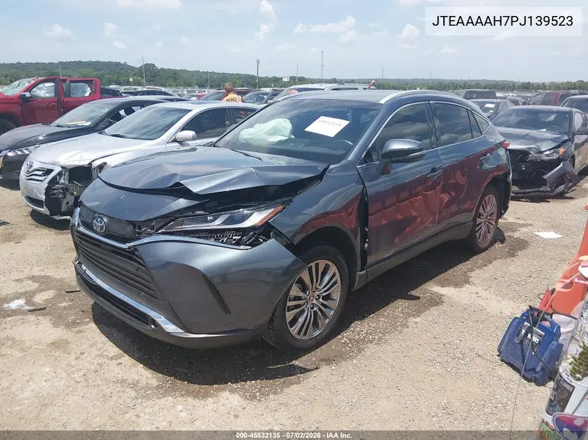2023 Toyota Venza Xle VIN: JTEAAAAH7PJ139523 Lot: 45532135