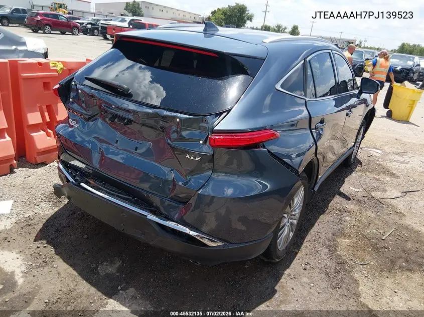 2023 Toyota Venza Xle VIN: JTEAAAAH7PJ139523 Lot: 45532135