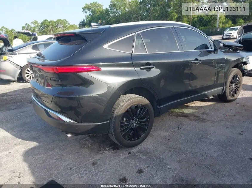 2023 Toyota Venza Limited VIN: JTEAAAAH3PJ123111 Lot: 45624521
