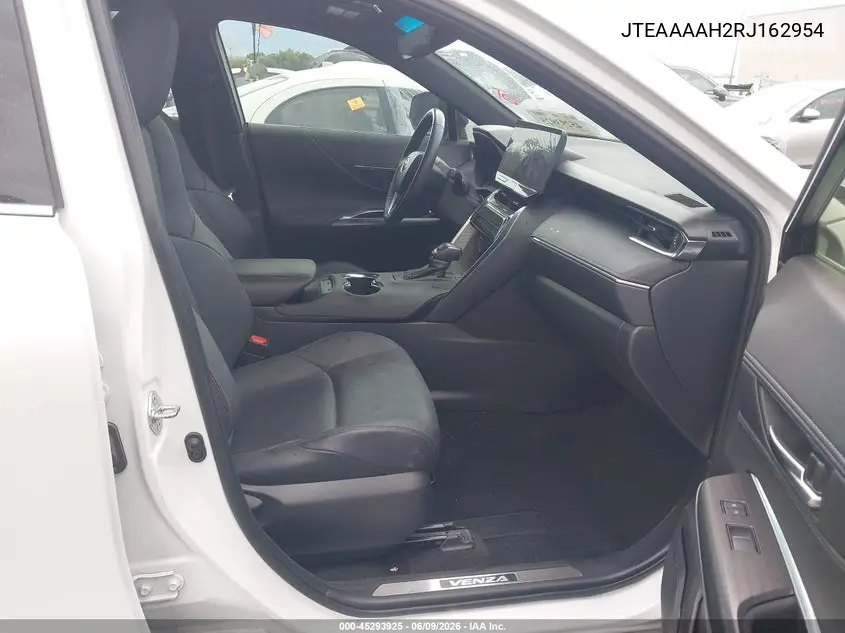 2024 Toyota Venza Nightshade Edition VIN: JTEAAAAH2RJ162954 Lot: 45293925
