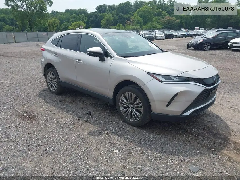 2024 Toyota Venza Limited VIN: JTEAAAAH3RJ160078 Lot: 45587098
