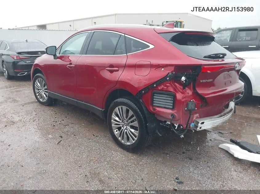 2024 Toyota Venza Xle VIN: JTEAAAAH2RJ153980 Lot: 45615811