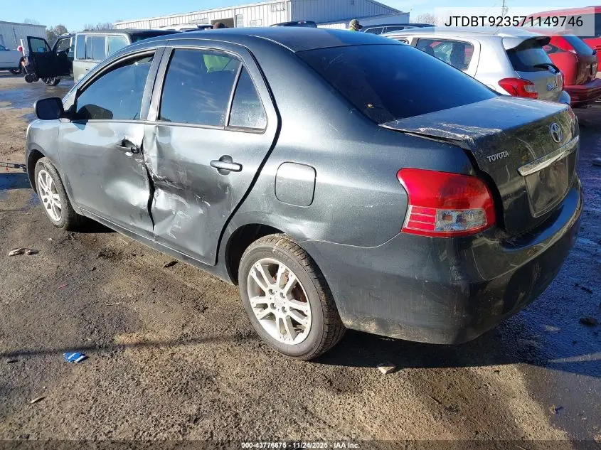 JTDBT923571149746 2007 Toyota Yaris