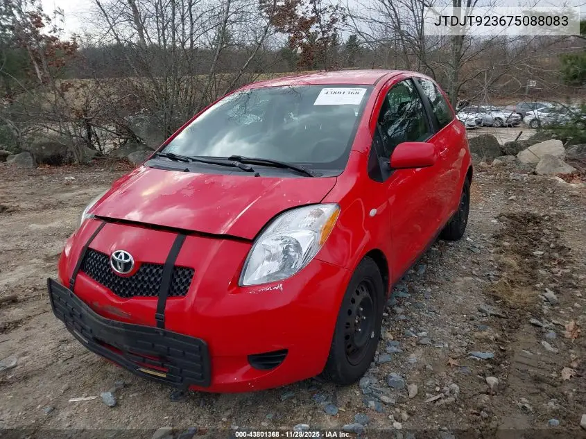 JTDJT923675098083 2007 Toyota Yaris
