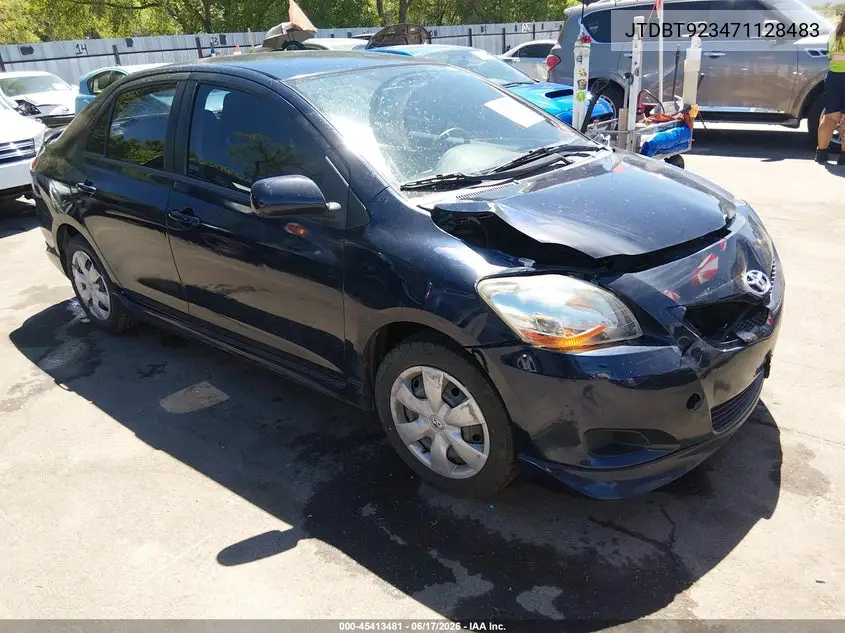 2007 Toyota Yaris S VIN: JTDBT923471128483 Lot: 45413481
