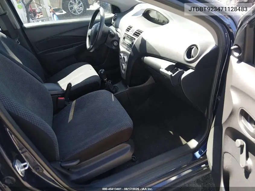 2007 Toyota Yaris S VIN: JTDBT923471128483 Lot: 45413481