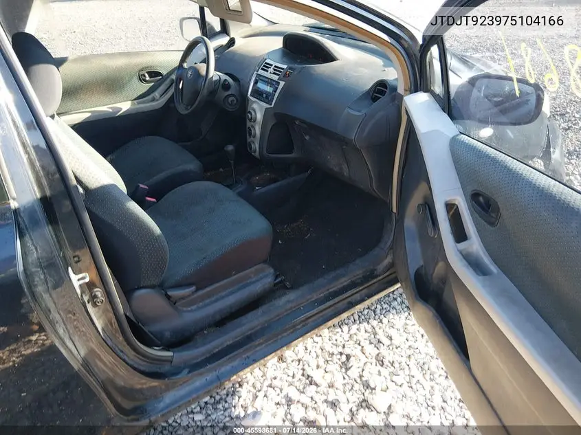 2007 Toyota Yaris VIN: JTDJT923975104166 Lot: 45598681