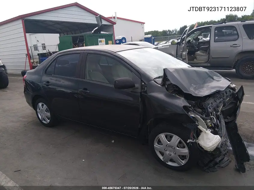 2007 Toyota Yaris VIN: JTDBT923171123807 Lot: 45675347