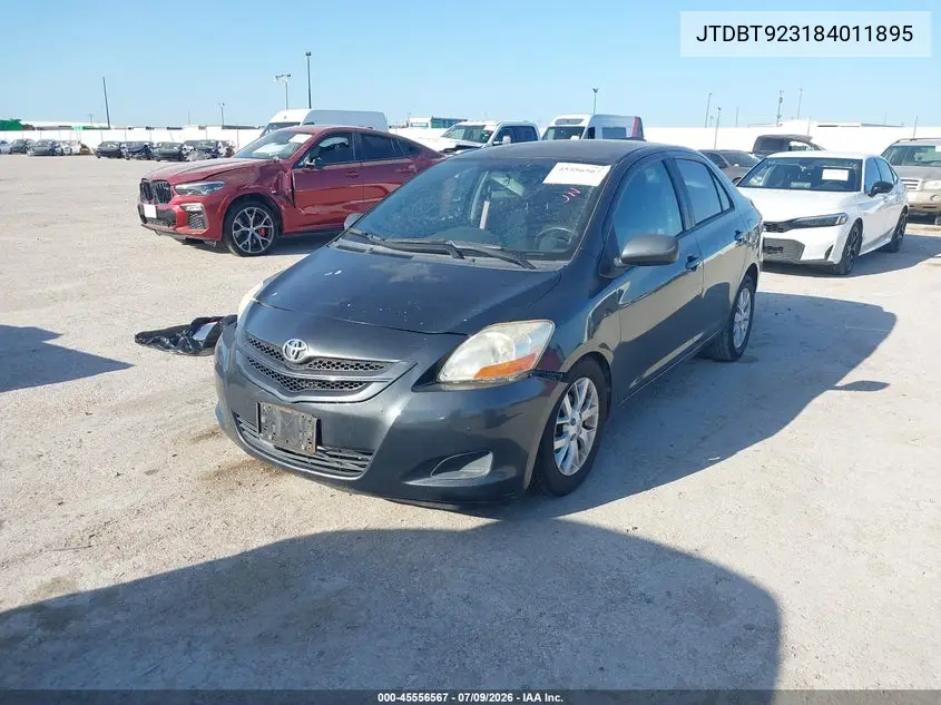 2008 Toyota Yaris VIN: JTDBT923184011895 Lot: 45556567