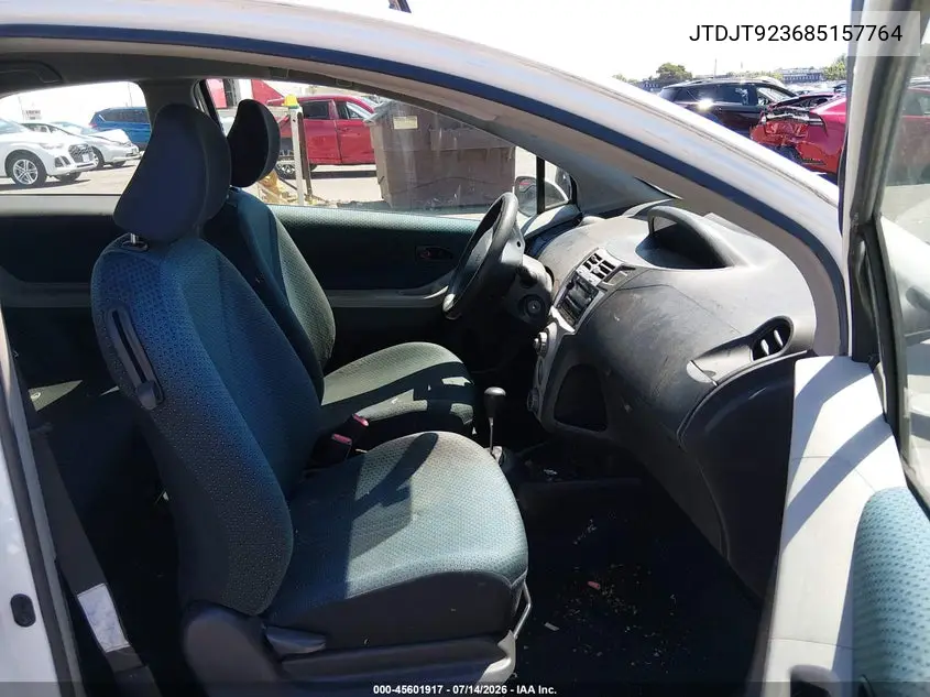 2008 Toyota Yaris VIN: JTDJT923685157764 Lot: 45601917