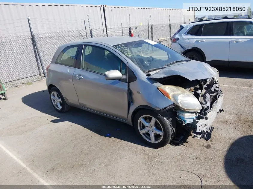 2008 Toyota Yaris VIN: JTDJT923X85218050 Lot: 45625543
