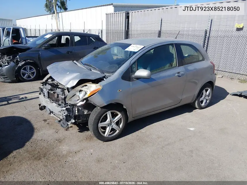 2008 Toyota Yaris VIN: JTDJT923X85218050 Lot: 45625543
