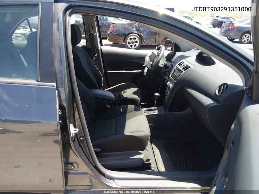 2009 Toyota Yaris VIN: JTDBT903291351000 Lot: 45338786