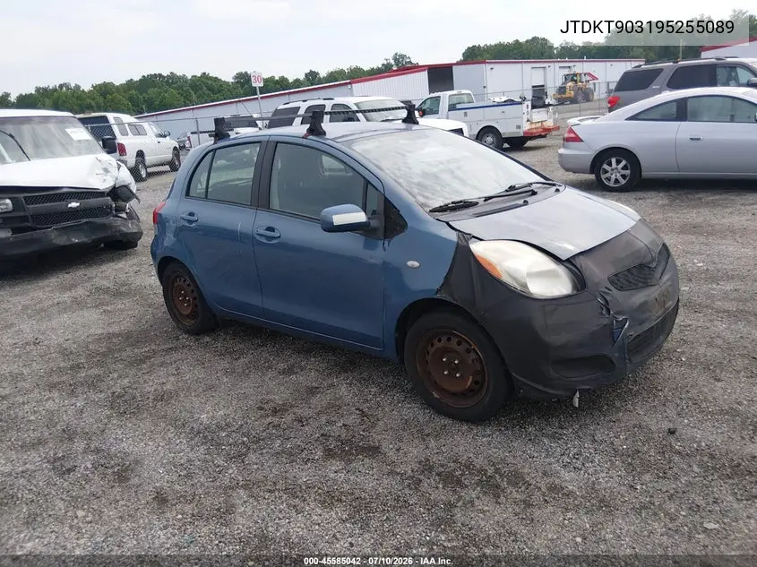 2009 Toyota Yaris VIN: JTDKT903195255089 Lot: 45585042