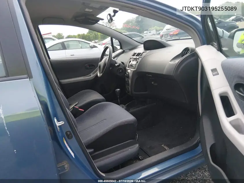 2009 Toyota Yaris VIN: JTDKT903195255089 Lot: 45585042
