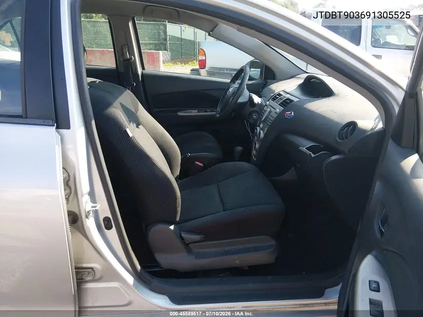 2009 Toyota Yaris VIN: JTDBT903691305525 Lot: 45589517