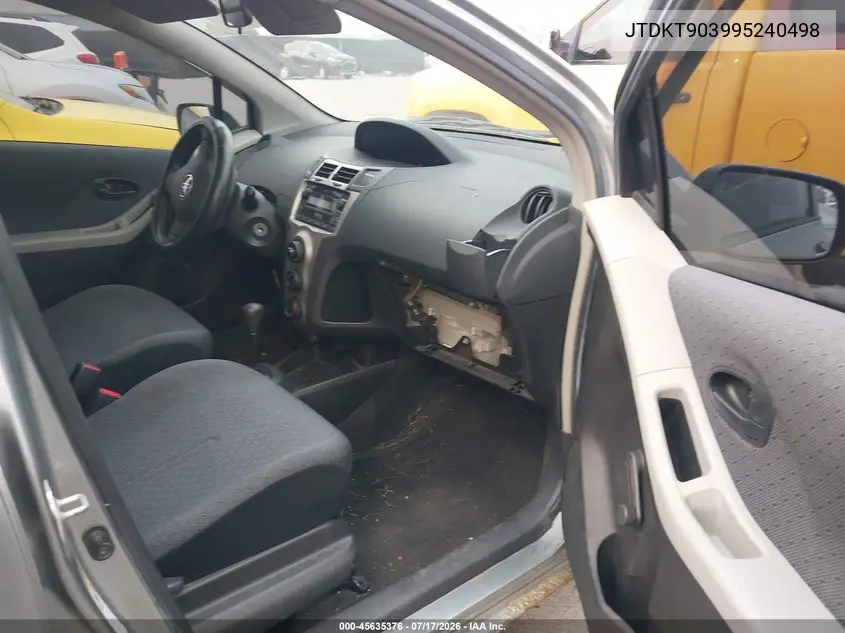 2009 Toyota Yaris VIN: JTDKT903995240498 Lot: 45635376
