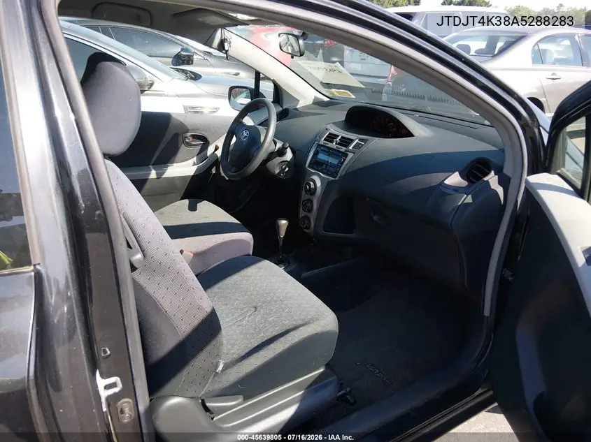 2010 Toyota Yaris VIN: JTDJT4K38A5288283 Lot: 45634421