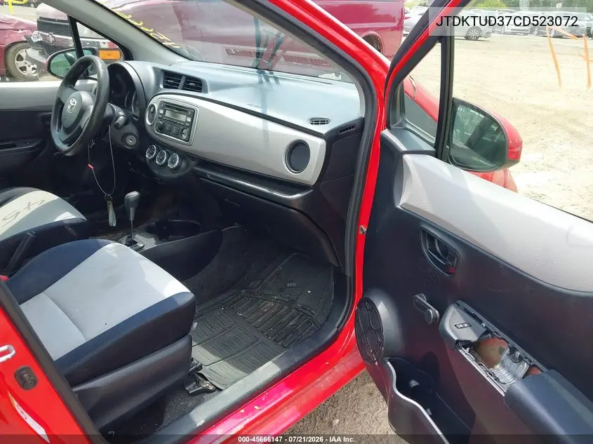 2012 Toyota Yaris L VIN: JTDKTUD37CD523072 Lot: 45666147