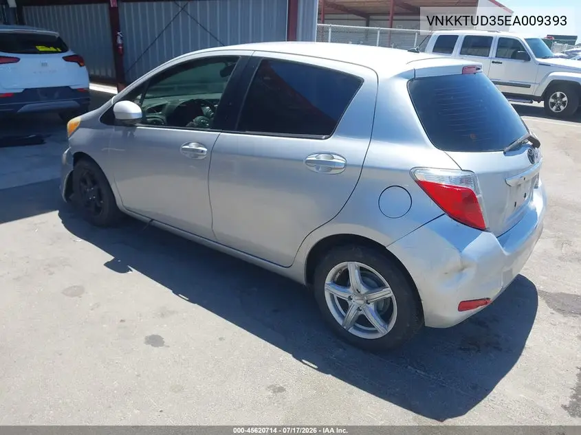 2014 Toyota Yaris L (Tmmf Plant) VIN: VNKKTUD35EA009393 Lot: 45620714