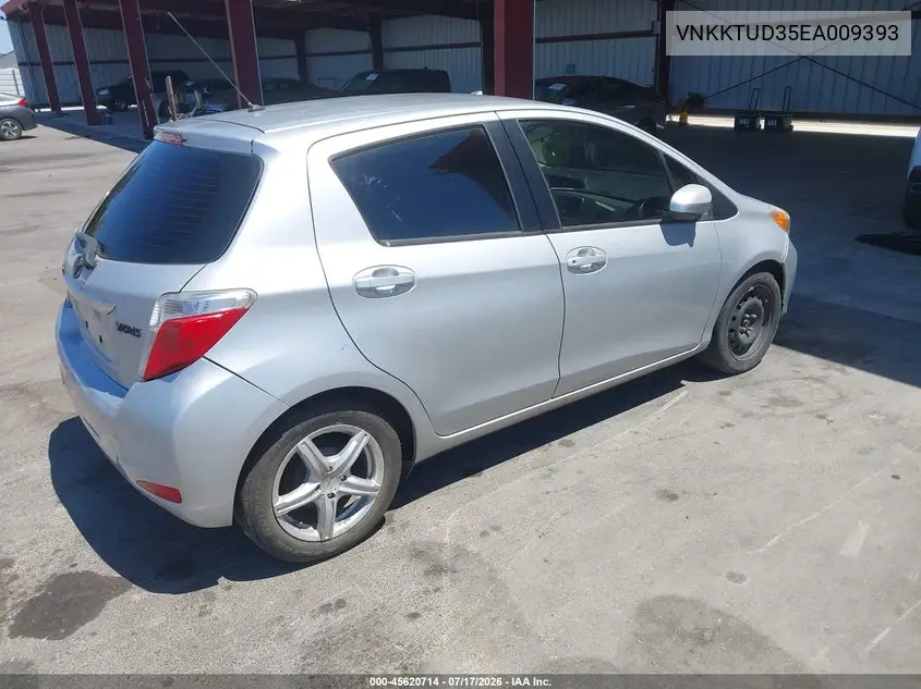 2014 Toyota Yaris L (Tmmf Plant) VIN: VNKKTUD35EA009393 Lot: 45620714