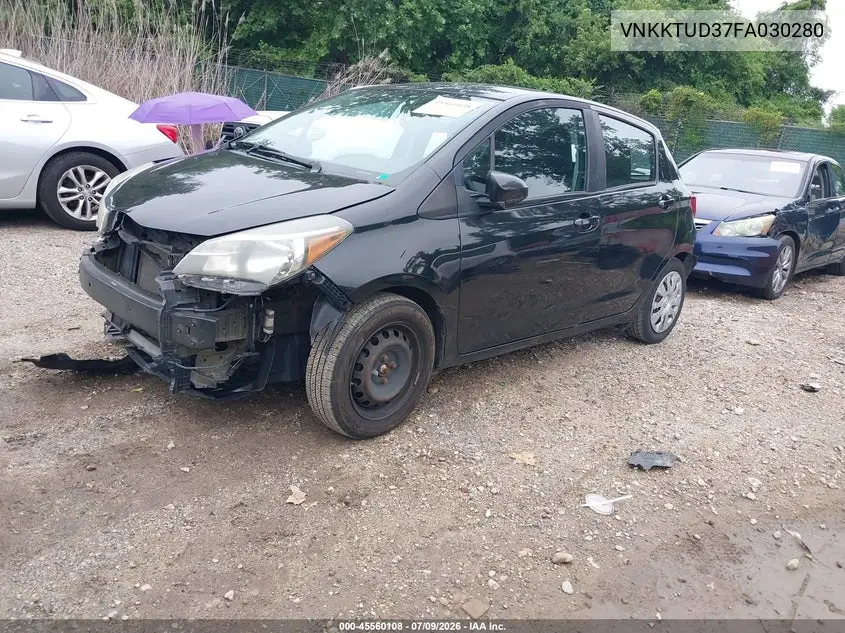 2015 Toyota Yaris L VIN: VNKKTUD37FA030280 Lot: 45560108