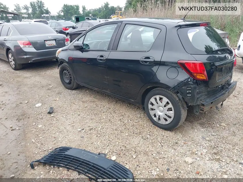 2015 Toyota Yaris L VIN: VNKKTUD37FA030280 Lot: 45560108