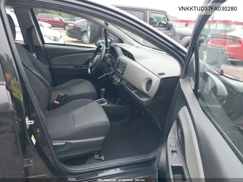 2015 Toyota Yaris L VIN: VNKKTUD37FA030280 Lot: 45560108