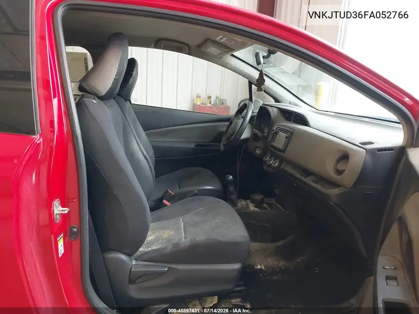 2015 Toyota Yaris L VIN: VNKJTUD36FA052766 Lot: 45597431