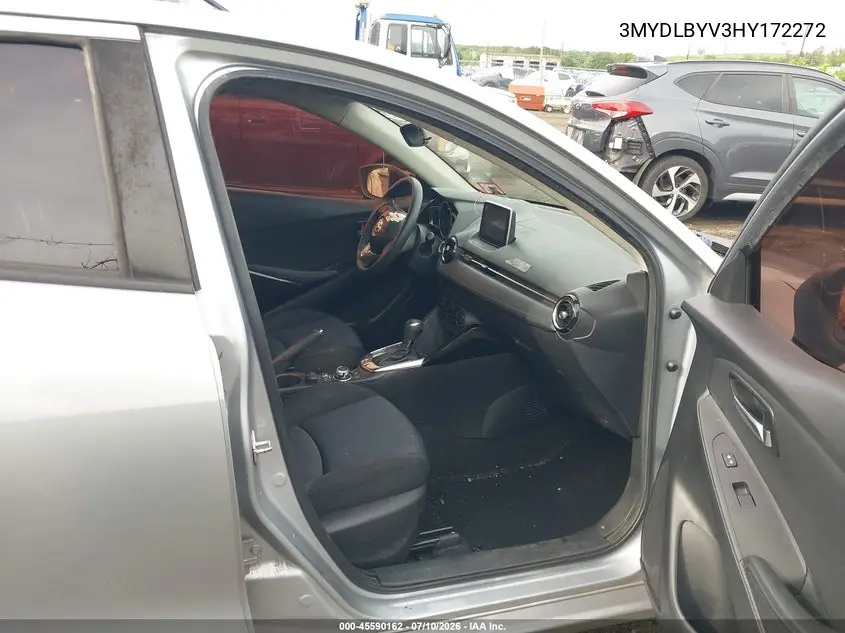 2017 Toyota Yaris Ia VIN: 3MYDLBYV3HY172272 Lot: 45590162