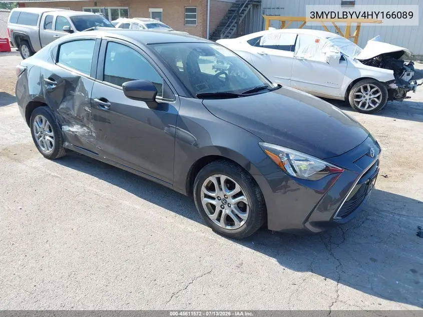 2017 Toyota Yaris Ia VIN: 3MYDLBYV4HY166089 Lot: 45611572