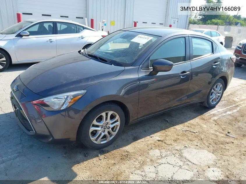 2017 Toyota Yaris Ia VIN: 3MYDLBYV4HY166089 Lot: 45611572