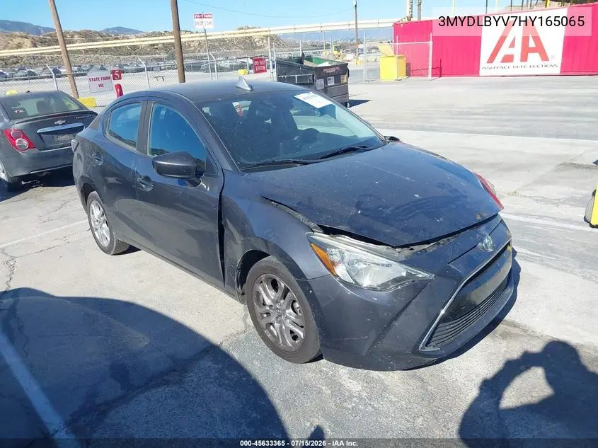 2017 Toyota Yaris Ia VIN: 3MYDLBYV7HY165065 Lot: 45633365