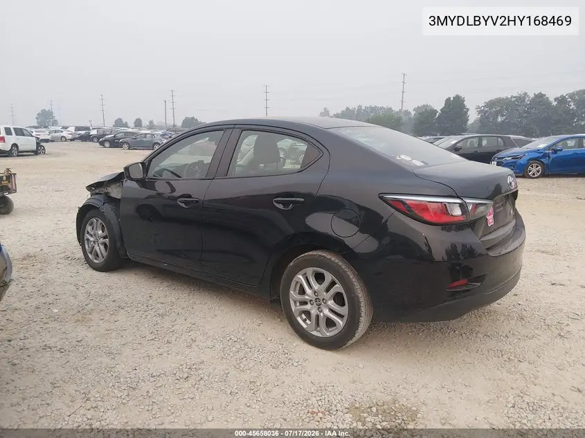 2017 Toyota Yaris Ia VIN: 3MYDLBYV2HY168469 Lot: 45658036