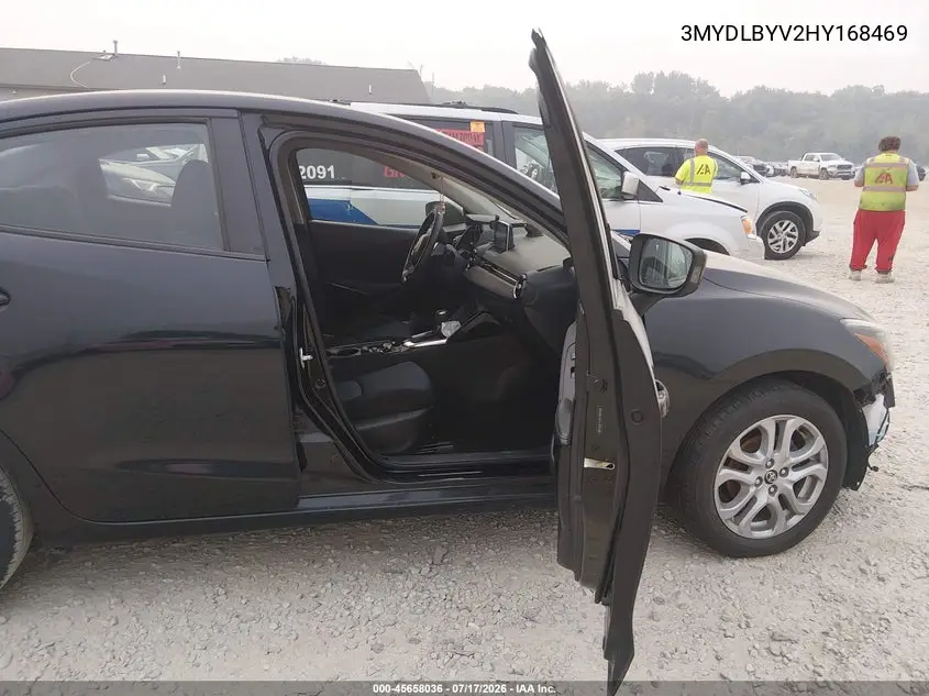 2017 Toyota Yaris Ia VIN: 3MYDLBYV2HY168469 Lot: 45658036