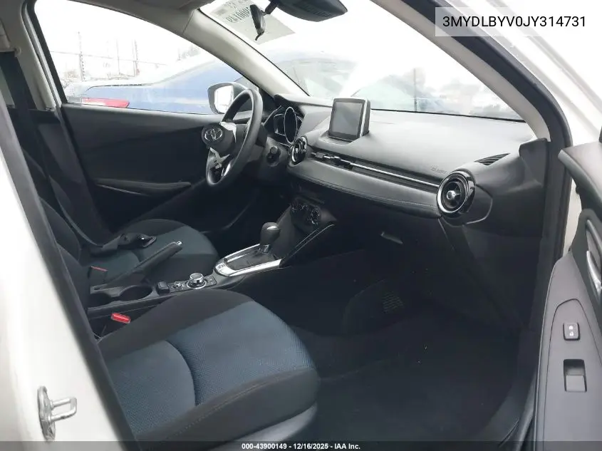 3MYDLBYV0JY314731 2018 Toyota Yaris Ia
