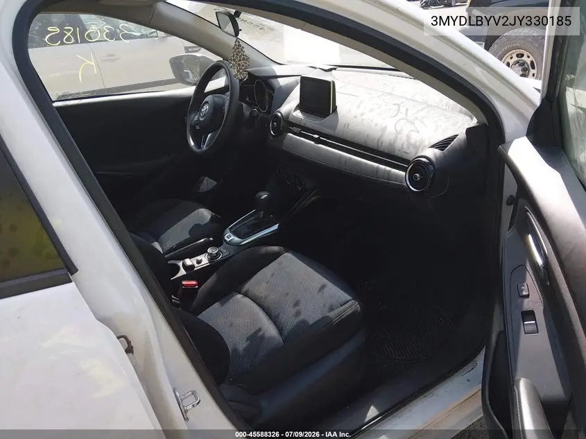 2018 Toyota Yaris Ia VIN: 3MYDLBYV2JY330185 Lot: 45588326