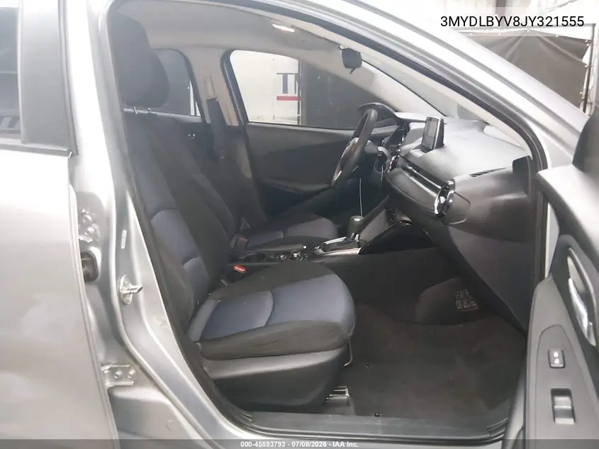 2018 Toyota Yaris Ia VIN: 3MYDLBYV8JY321555 Lot: 45593793