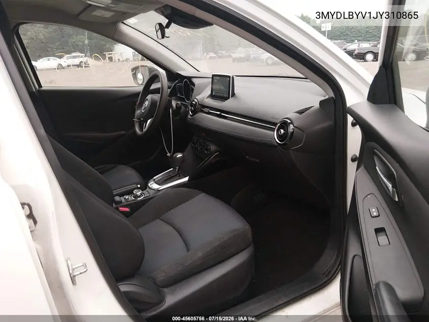 2018 Toyota Yaris Ia VIN: 3MYDLBYV1JY310865 Lot: 45605756