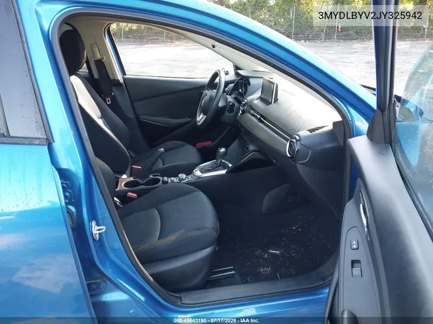 2018 Toyota Yaris Ia VIN: 3MYDLBYV2JY325942 Lot: 45643190