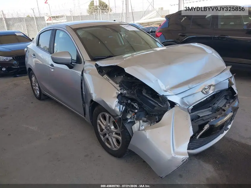 2018 Toyota Yaris Ia VIN: 3MYDLBYV9JY325856 Lot: 45689793
