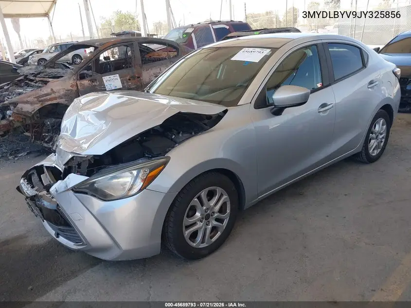 2018 Toyota Yaris Ia VIN: 3MYDLBYV9JY325856 Lot: 45689793