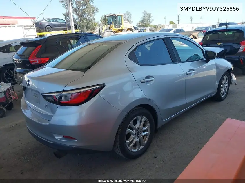 2018 Toyota Yaris Ia VIN: 3MYDLBYV9JY325856 Lot: 45689793